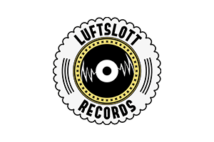 Logo och länk till Luftslott Records, PR kund hos Kniven PR.