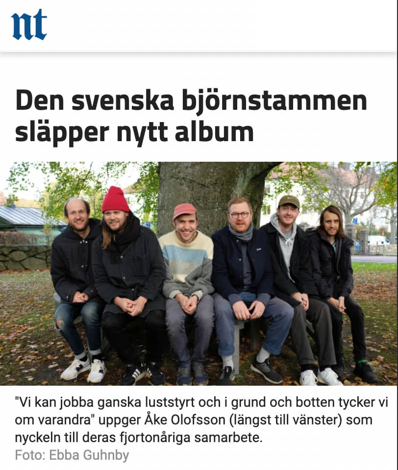 Den Svenska Björnstammen - Norrköpings Tidningar