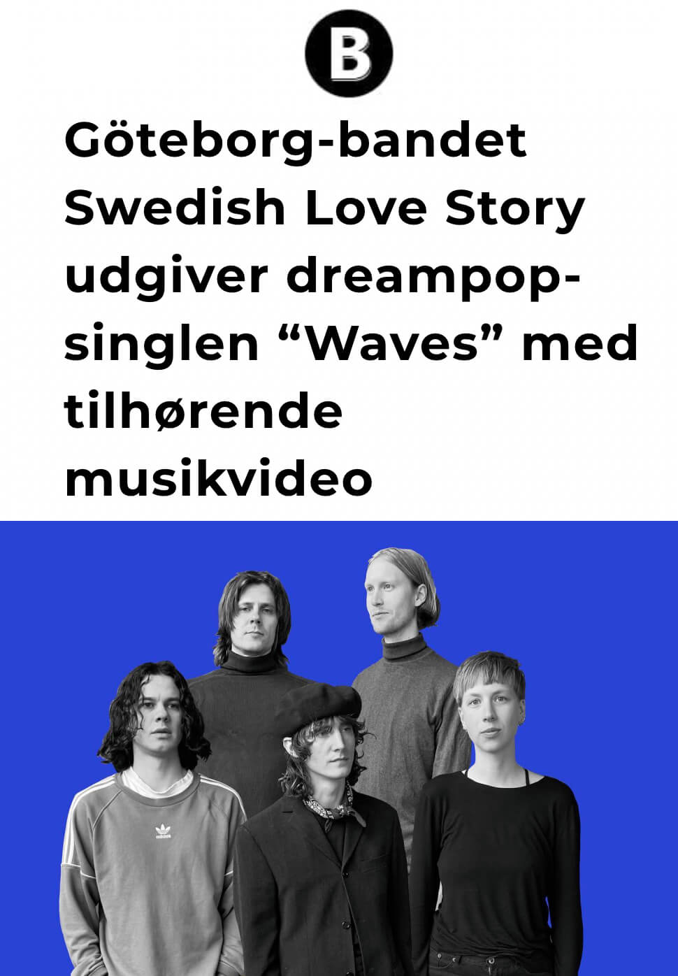 Swedish Love Story - Bands of Tomorrow
