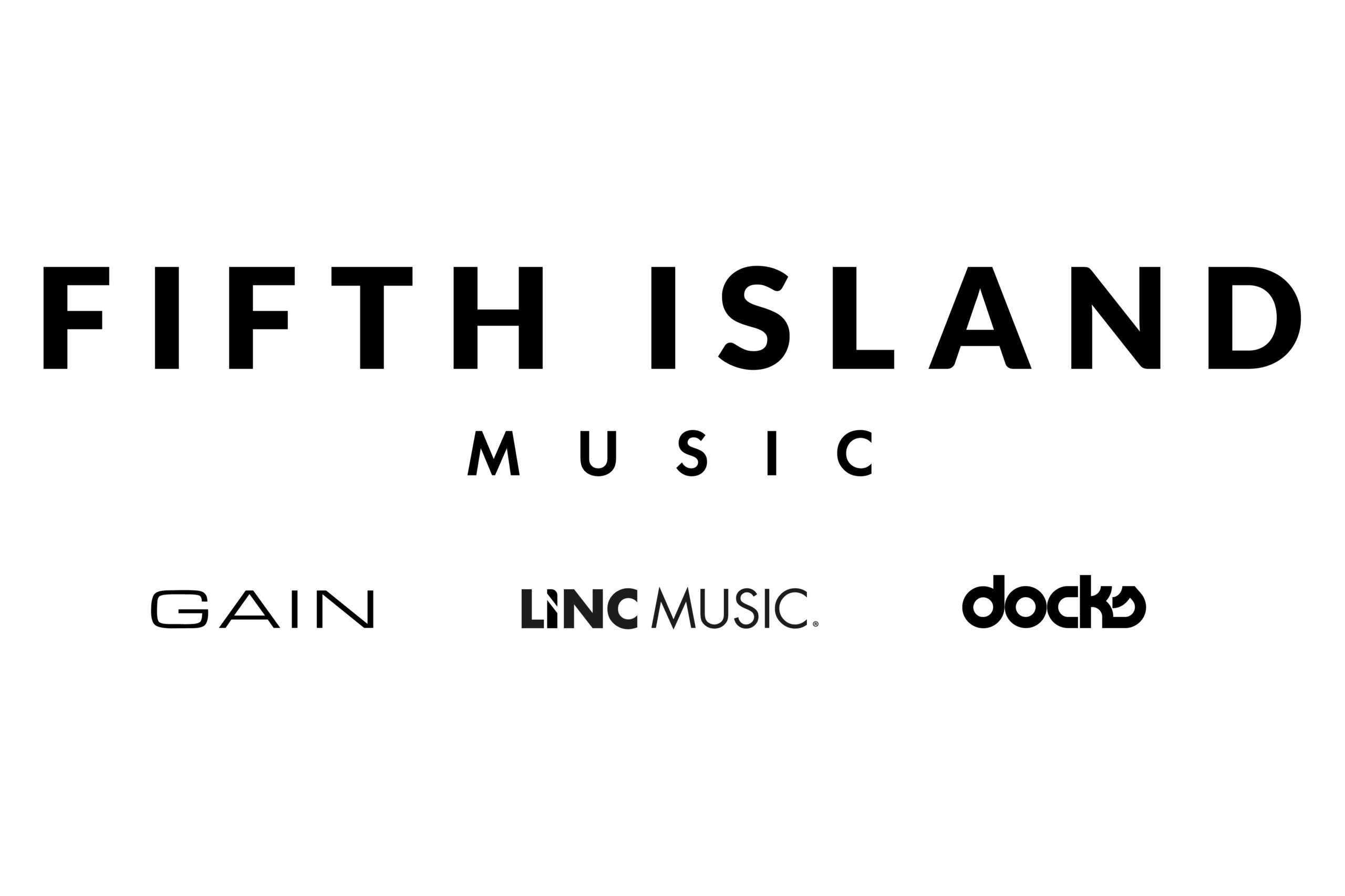 Logo och länk till Fifth Island Music, PR kund hos Kniven PR.